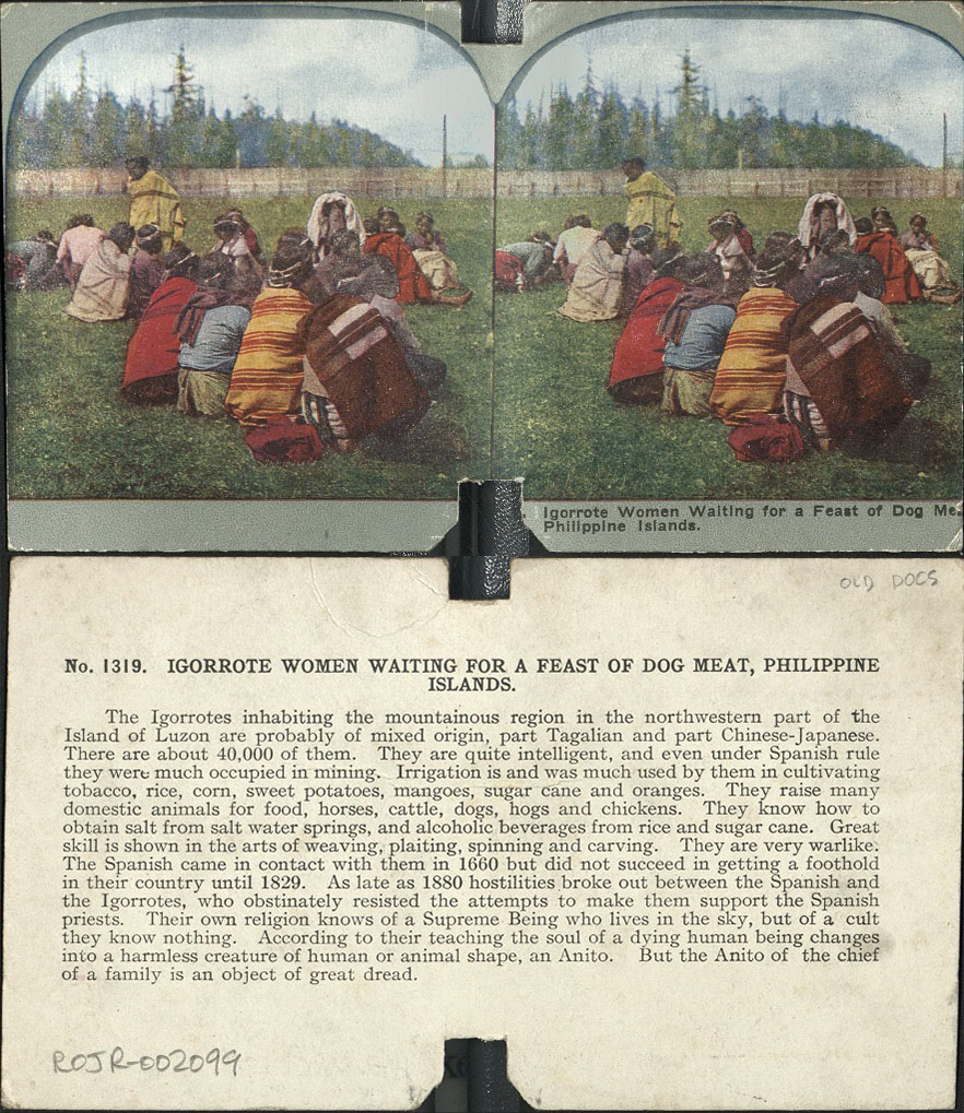 Igorrote [Igorot] Women Waiting for a Feast of Dog Meat, Philippine Islands.